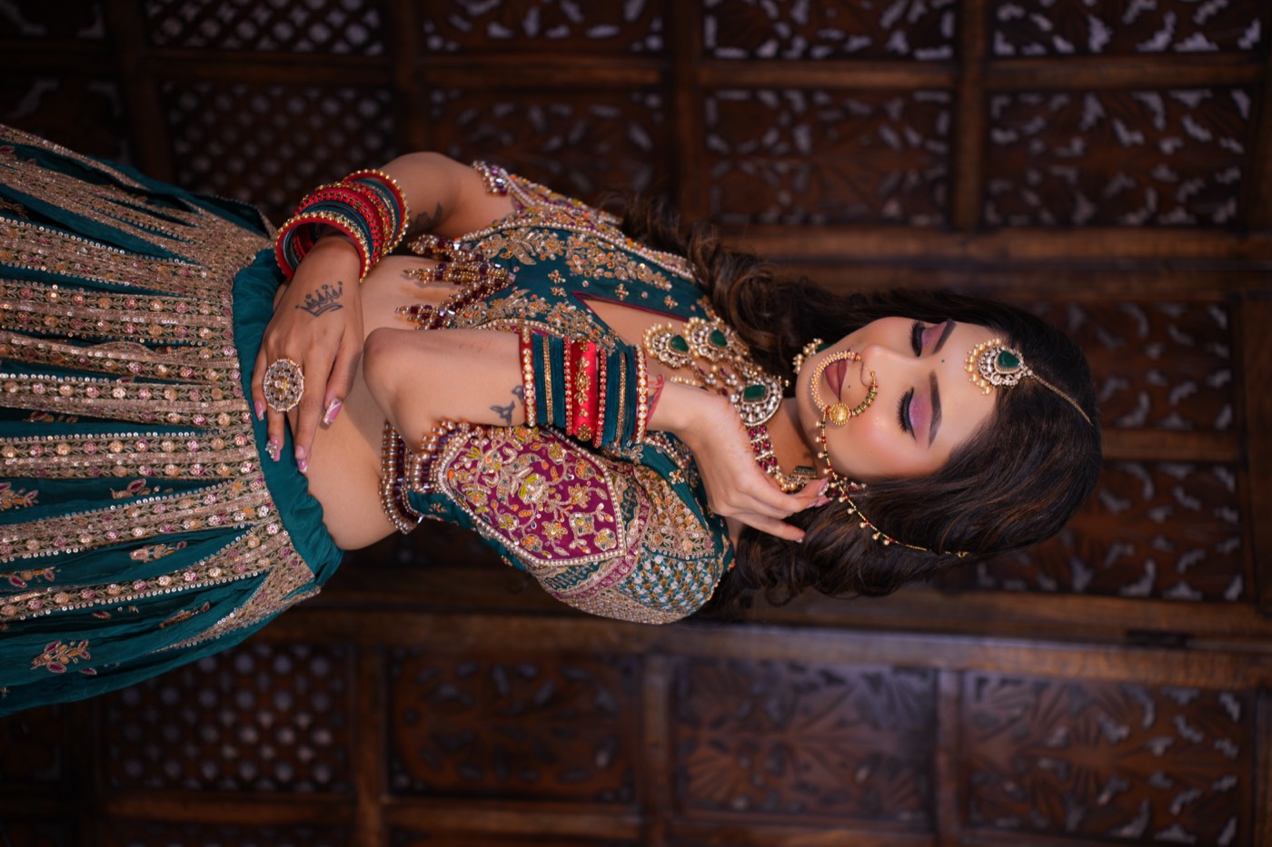 Maharashtrian bridal portrait
