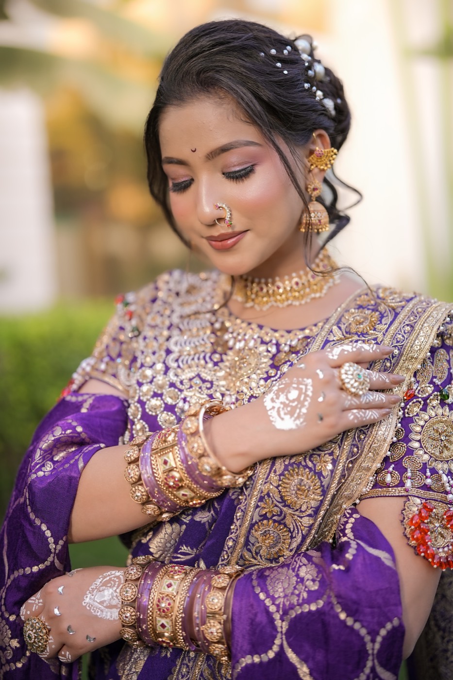 Bridal outdoor session