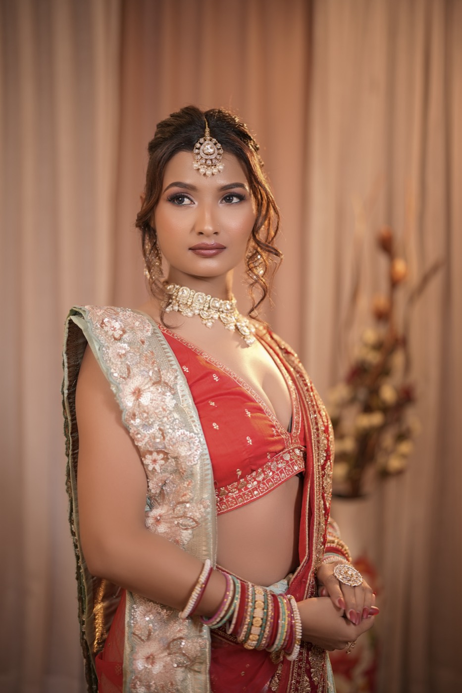 Bridal jewellery styling