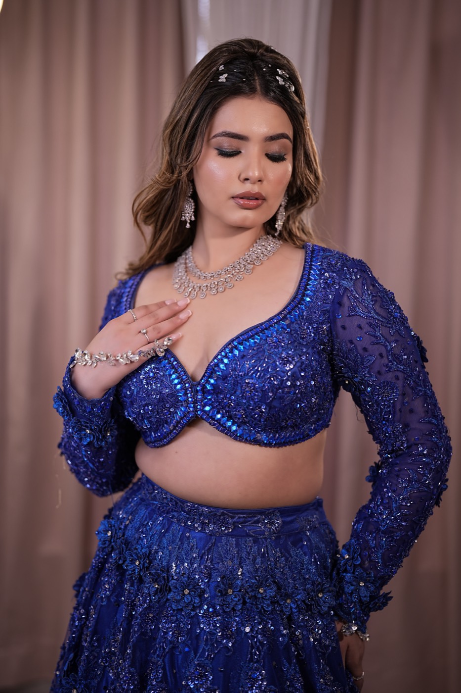 Party makeup look