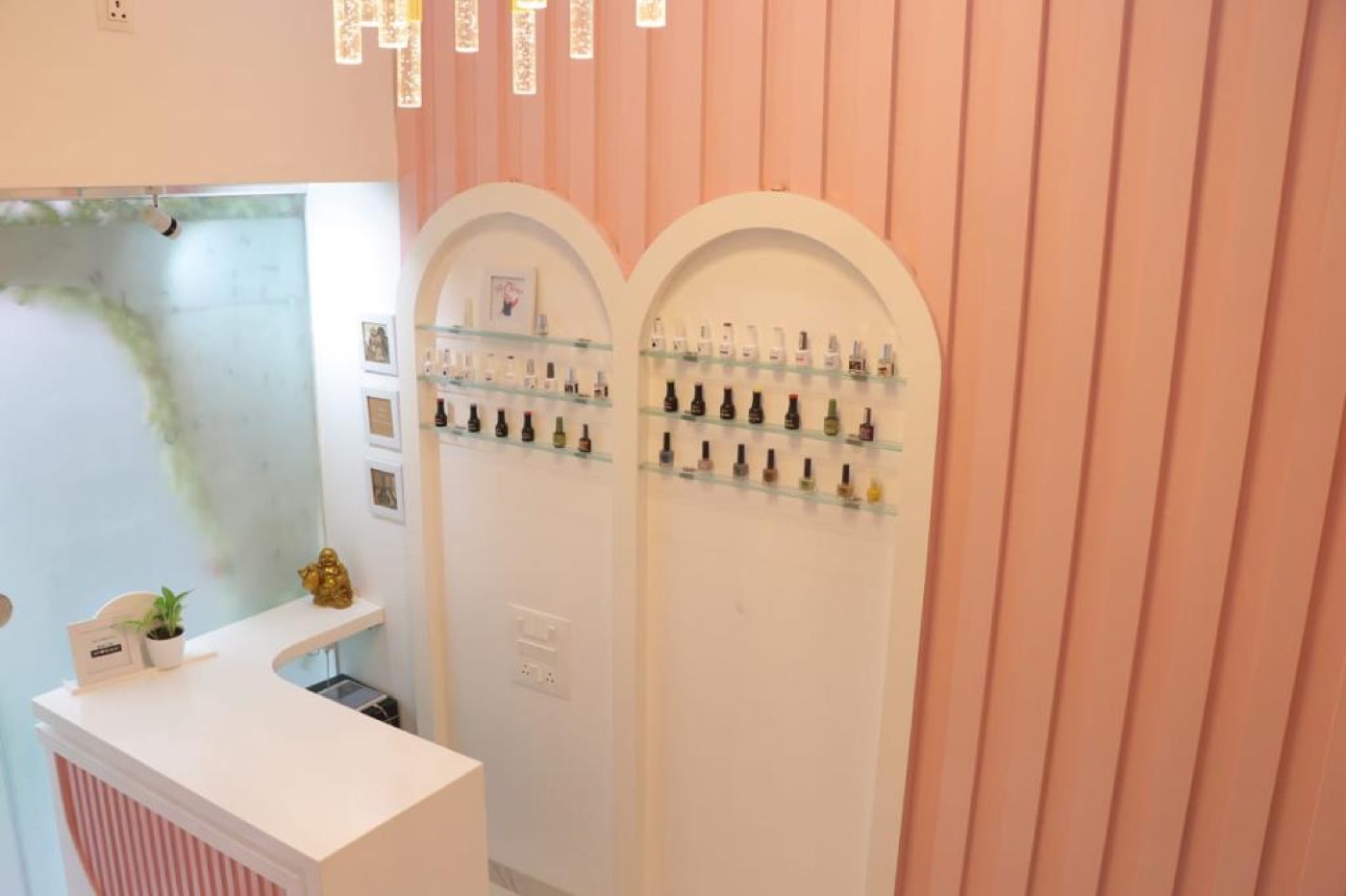 Makeup stations at Lotus Pro